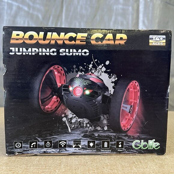 Remote Control Jumping Bounce Car 2.4GHz RC Flips Spin Trick Stunt Car Fun Toy - Picture 5 of 16